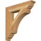 Ekena Millwork Legacy Traditional Rough Sawn Bracket, Western Red Cedar, 4"W x 22"D x 22"H BKT04X22X22LEC01RWR - alternate 1